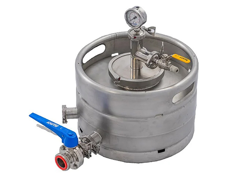 Barril de aço inox Yeast Brink.
